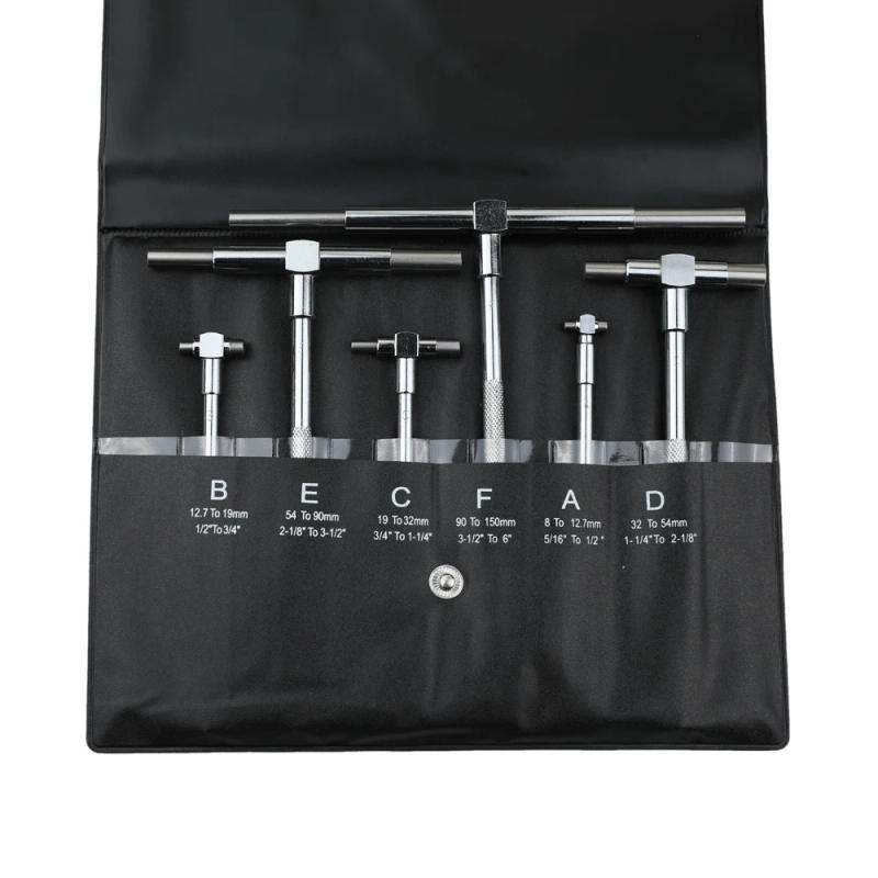 Description Picture 4 of item8-150mm (5/16 "-6") Telescoping Gauge set 6pcs internal gauge 4pcs Hole Gauges for Quick inside measurements of holes