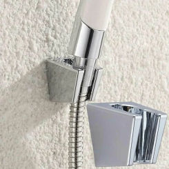 Shower Head Holders Suction Cup Holde Plastic Adjustable Showerhead Holder Shower Rail Head Holder Bathroom Wall Mount Bracket