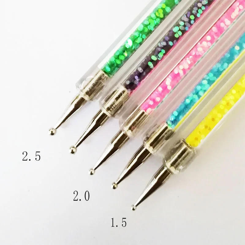 Description Picture 5 of item5Pcs Nails Art Dotting Pen Nails Brushes For Nails Art Accessories Tools Kits Nail Supplies For Professionals Manicure Set