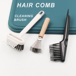 3 Pieces Hair Brush Cleaning Tool Comb Cleaning Brush Mini Hair Brush Remover for Removing Hair Dust Home and Salon Use