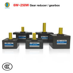 6W-250W adjustable speed motor Gear reducer gearbox 0~500rpm (Gear reducer without ear)