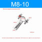 1pcs M8-10