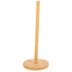 Paper Towel Holder Bamboo Countertop Kitchen Paper Towel Dispenser Bracket kitchen decor toilet paper storage