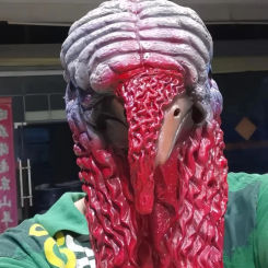 Latex Animal Turkey Mask Full Head Rooster Costume Thanksgiving Christmas Party Fancy  Carnival Masks