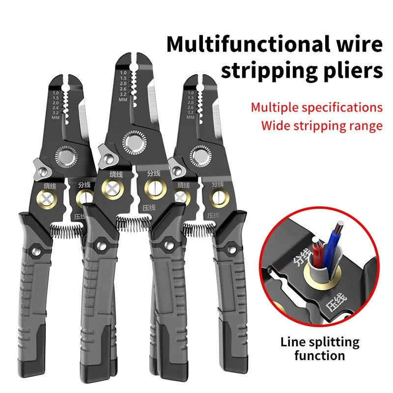 Description Picture 5 of itemUpgrade Your Toolbox with This Multifunctional Electrician Crimping & Wire Stripping Pliers!
