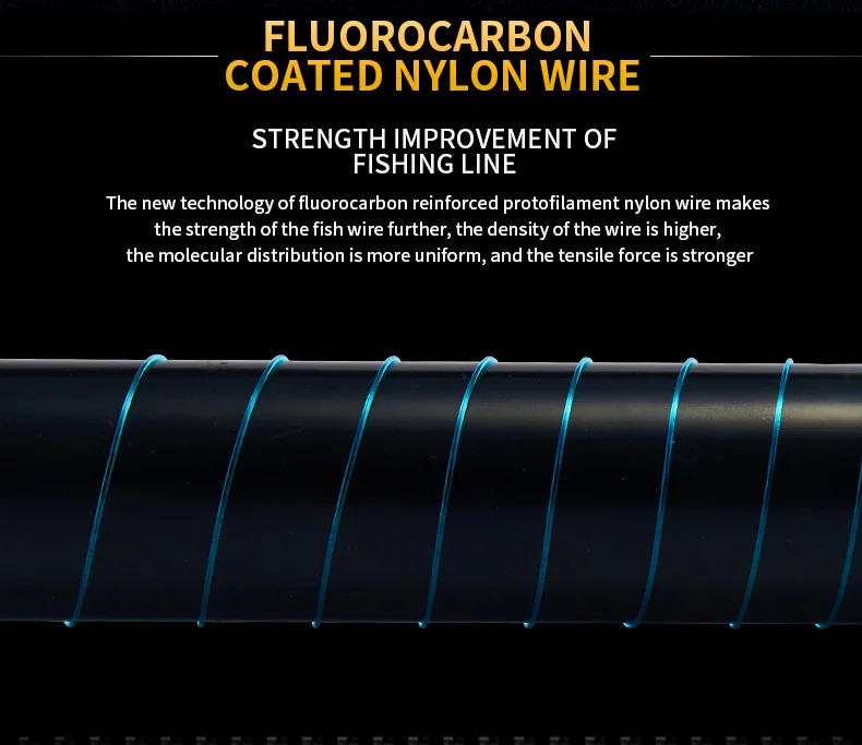 Description Picture 6 of item2024 Band New 500m Nylon Fishing Line Super Strong 2LB - 40LB 5 Colors Japan Monofilament Main Line Fishing Line Accessories