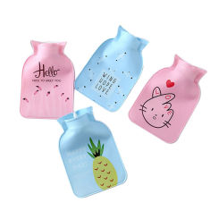 Hot Water Warmer Water-filling Portable Cute Cartoon Quality Home Accessories Tools Ot Water Bottle Pvc Random Color Hand Warmer