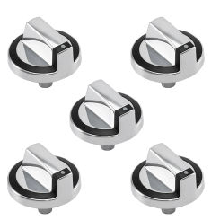 (5-Pack) W10284885 Control Knob Compatible with Whirlpool Range Ovens - WPW10284885