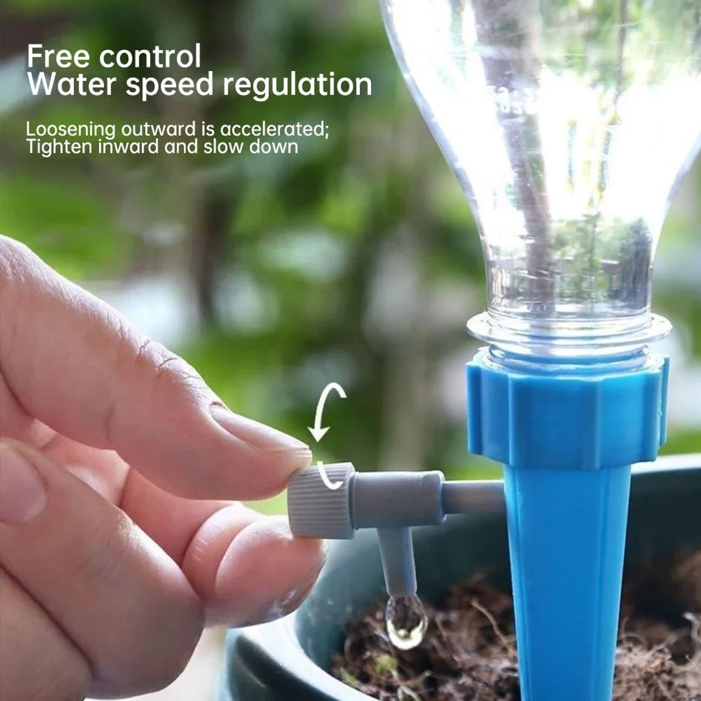 Description Picture 5 of item10/50pcs Flower Adjustable Automatic Drip Irrigation Plant Watering System Home Balcony Potted Plants Garden Irrigation Tools