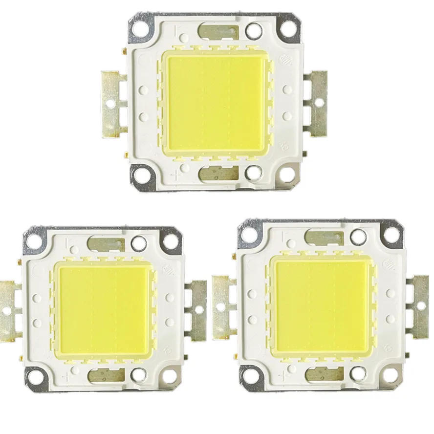 Description Picture 2 of item3pcs/ lot LED Beads Chip 10W 20W 30W 50W 100W LED COB Chip White Warm White High Quality for DIY Flood Light Spotlight