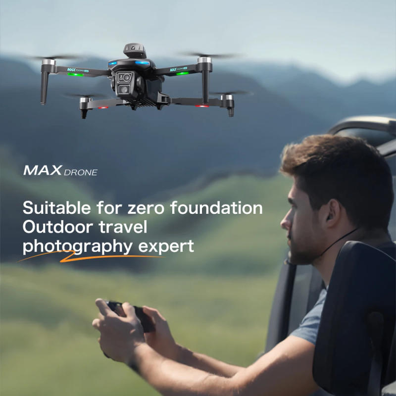 Description Picture 6 of itemXT606 drone 8K HD dual camera brushless motor WIFI intelligent obstacle avoidance foldable aerial photography quadcopter toy