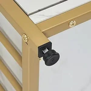 Description Picture 6 of itemBarberPub Nail Desk with Storage Cabinet Manicure Table with 5 Drawers Makeup Storage Home Beauty Salon Spa Workstation