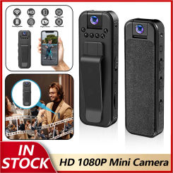 HD 1080P Portable Digital Video Recorder with Back Clip Infrared Night Vision Police Body Cam Motion Detection Small Body Camera