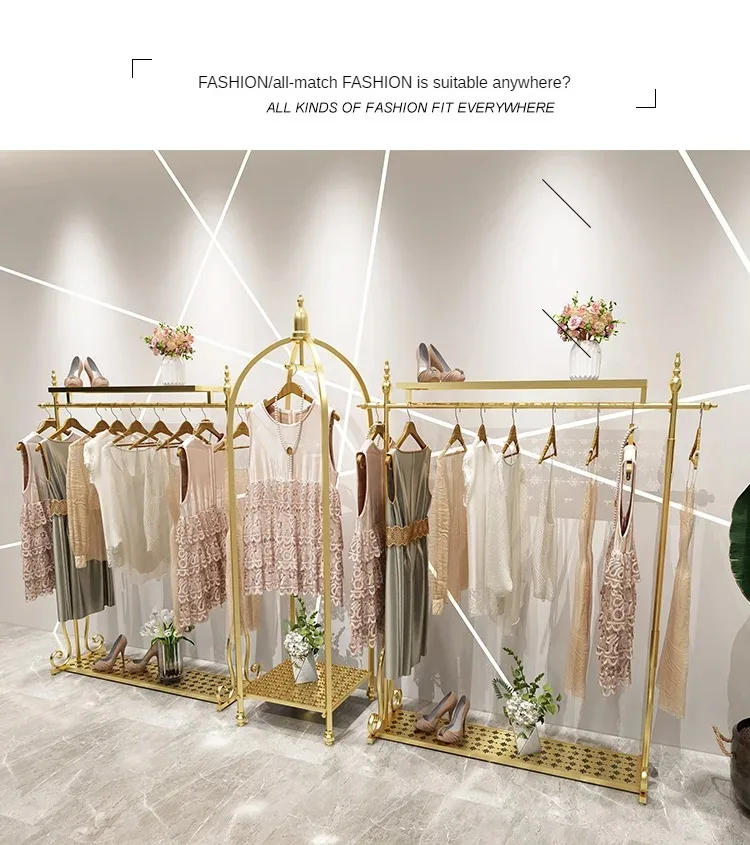 Description Picture 4 of itemLiving Room Hanger Floor Clothes Rack Wardrobes Luxury Multi hanger Clothes Hanger Hallway Percheros Pared Nordic Furnitures