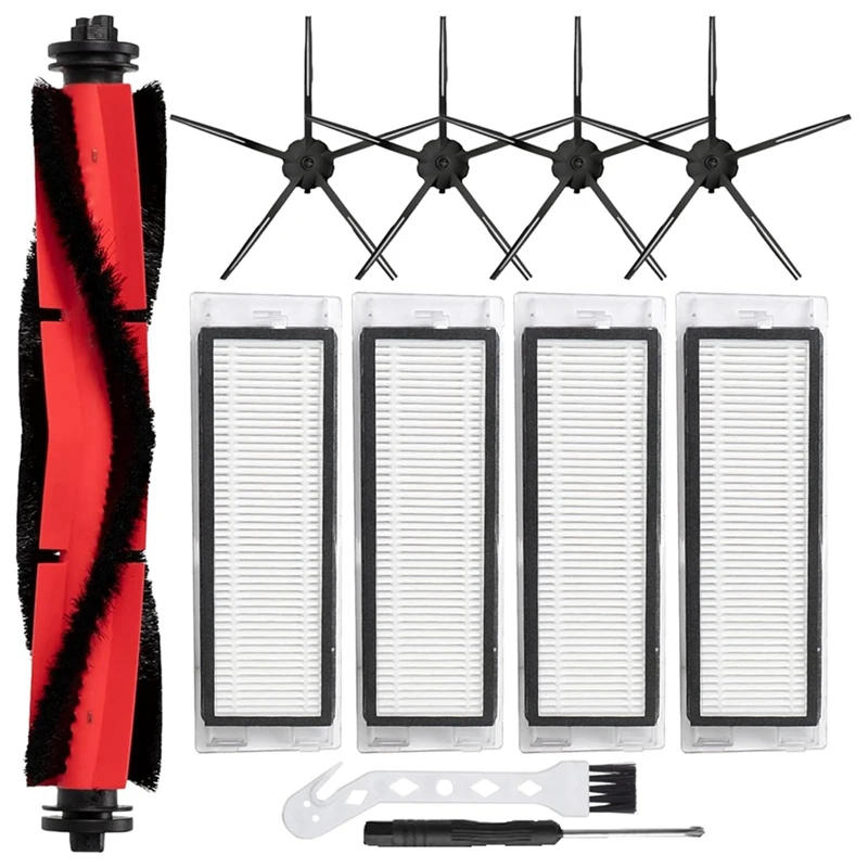 Description Picture 4 of itemFor Roborock Q5 Q5+ Q5 Plus Robot Vacuum Cleaner Main Side Brush Hepa Filters Replacement Parts Accessories Kit