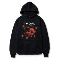 Limited Famous Tv Girl French Exit  Lover's Rock New Album Print Hoodie Men Women Casual Oversized Sweatshirt Unisex Streetwear