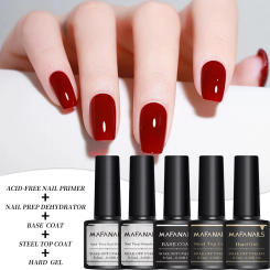 8.5ml Top Coat Basic Nail Gel Polish Nail Tip Gel Nail Polish Tempered Nowipe Top Coat Basic Nail Gel Polish Enamel Varnish gel