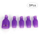 5pcs Purple Toe