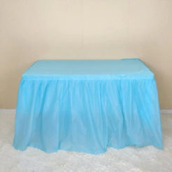 Innovative Table Dress Durable Tableskirt Portable Widely Use Waterproof Self-adhesive Table Skirt Cover