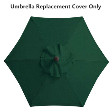 2/2.7/3m Parasol Replaceable Cloth without Stand Outdoor Garden Patio Banana Umbrella Cover Waterproof Sunshade Canopy