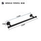 Black Towel Bar