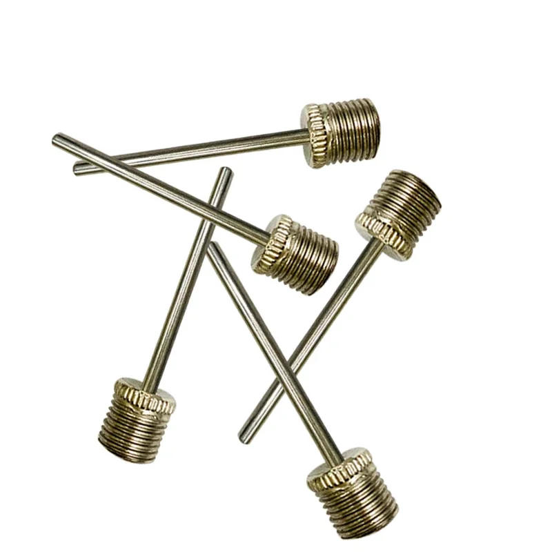 Description Picture 2 of item5Pcs/Set Football Pump Needle Stainless Steel Ball Pump Needle For Basketball Volleyball Soccer Ball Air Inflator Valve Adapter
