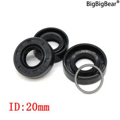 ID 20mm NBR Nitrile Rubber Oil Seal TC-20*27/28/30/32/34/35/37/38/40/42/45/47/50/52*5/6/7/8/10/12 Nitrile Double Lip Oil Seal