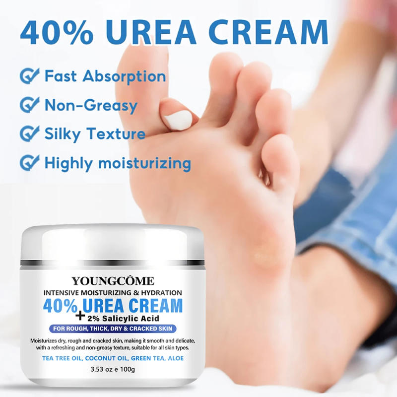 Description Picture 2 of item40% Foot Care Cream Ultra-hydrating Aloe Suitable for Rough Thick Dry and Cracked Skin Gentle Exfoliation Daily Skin Care Cream