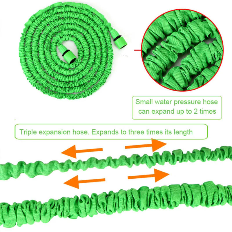 Description Picture 6 of itemWatering artifact garden hose expandable magic hose garden irrigation supplies 7-function water gun set 25ft~200ft