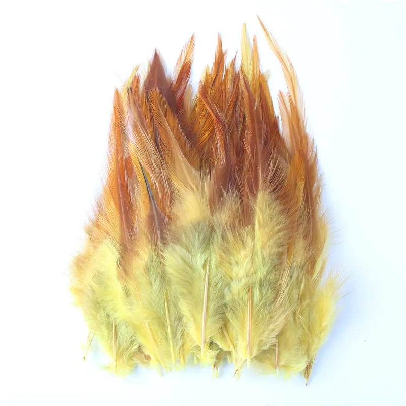 Description Picture 5 of itemWholesale 50 Pcs/Lot High Quality Chicken Feathers For Crafts 4-6 Inch 10-15cm Rooster Feathers Plume Jewelry Decoration Plumes