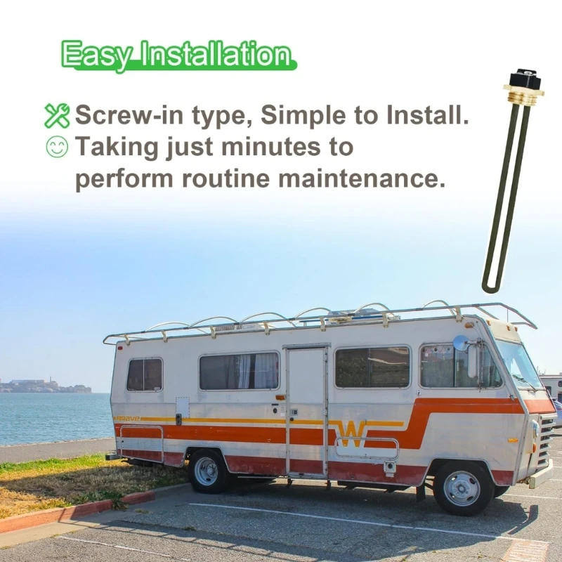 Description Picture 3 of itemD0AB Reliable Water Heater Heating Electric Heating Tube for Trailers