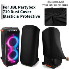 Dust Cover for JBL Partybox 710 Portable Party Speaker Elastic Outdoor Speaker Protective Cover Dust Case
