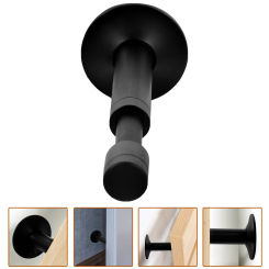 Metal Door Latch Punch-free Stop Floor 1150X460X460CM Aluminum Alloy Wall Mounted Stopper Stops for