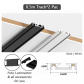 2pcs 0.5m Tracks