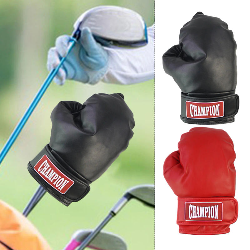 Description Picture 3 of itemDriver Headcover Boxing Gloves,Protective Golf Club Head Covers,Driver Headcover Golf Headcover for Driver and Fairway Cover