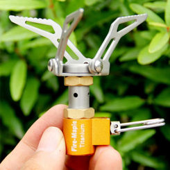 Fire Maple Gas Stove Big Power 2600w Mini Titanium Stove Portable Outdoor Hiking Camping Cookware Gas Burner FMS-300T