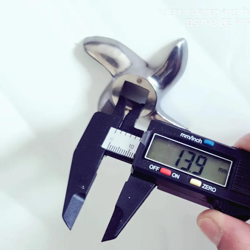 Description Picture 4 of item22# 3CR13 stainless steel meat grinder knife