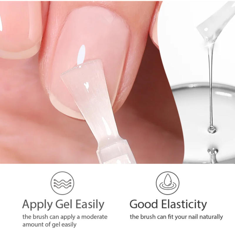 Description Picture 6 of itemBORN PRETTY 10ml Function Gel Base Gel Top Coat Rubber Gel Reinforcement Gel for Nails Tools Soak Off UV LED Nail Varnish