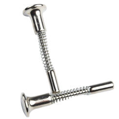 Hardware Plunger Latch 2pc 60mm Total Length 6mm Head Cabinet Cupboard Hardware Home Plunger Latches High Quality