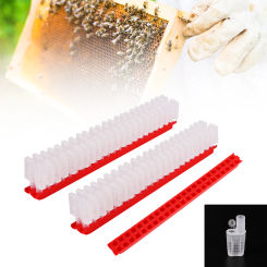 New Design Queen King Cage Transport Bar Free-moving Insect Plastic Prisoner Beekeeping Farm Protection Beekeeping Tools Supplie