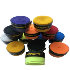 Powerti 30pcs/lot Anti-skid Tennis Racket Grips Stick Grips Soft Sweatband Tacky Badminton Tapes Accessries