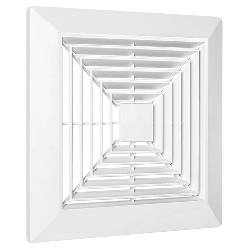 Description Picture 2 of itemBathroom Exhaust Fan Cover With Springs Replacement Parts For Square Ceiling Or Wall-Mount Exhaust Fan, Bathroom