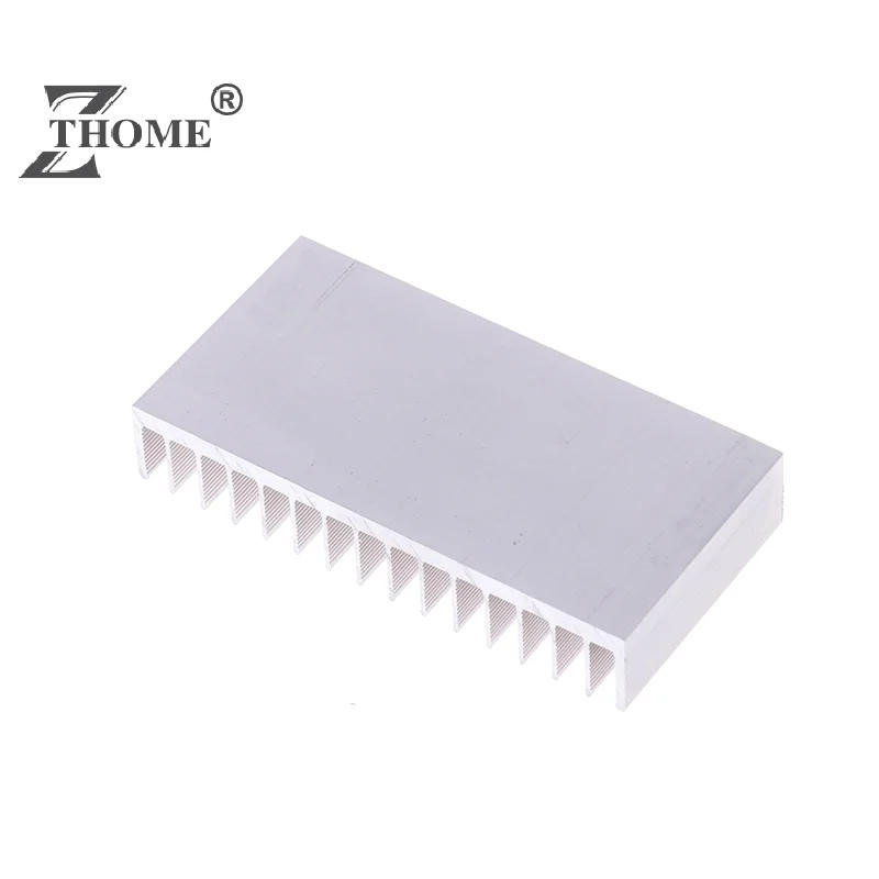 Description Picture 4 of item10*2*5cm Aluminum Heatsink CPU Cooling Pad LED IC Chip Cooler Radiator Heat Sink Heating Heat Dissipation Cooling