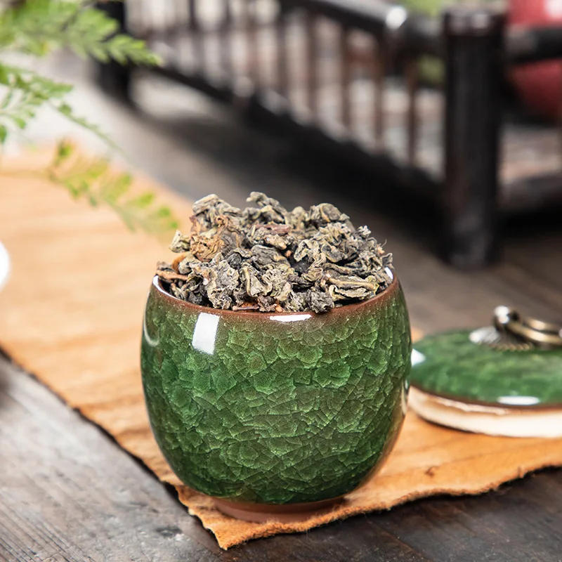 Description Picture 5 of itemCeramic  Caddies tea container  coffee canister  porcelain tea caddy  tea storage box   container