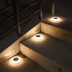 LED Night Light Solar Outdoor Light Lawn Courtyard Garden Outdoor Floor Underground Floor Stairs Home Christmas Decoration Light