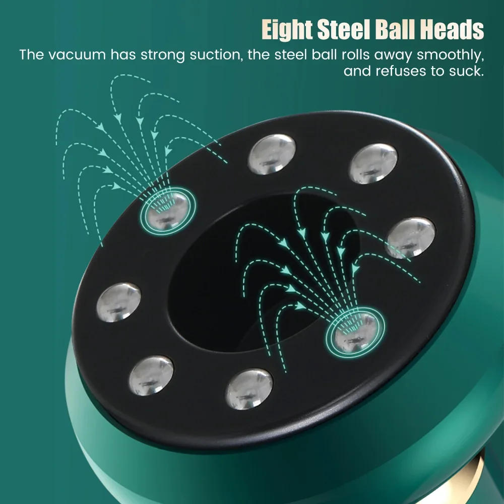 Description Picture 6 of item12 Levels Electric Cupping Massager Vacuum Suction Cup GuaSha  Anti Cellulite Scraping Heating Body Slimming Massage Therapy