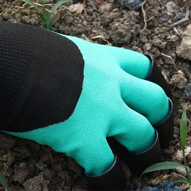 Description Picture 5 of item10/2PCS Gardening Gloves with Claws Non-slip Digging Gloves Wear-resistant Work Gloves Flower Planting Labor Protective Gears