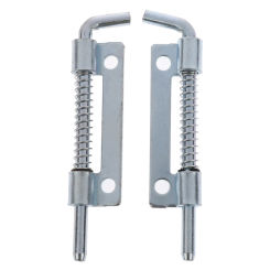 1Pcs Metal Lock Barrel Bolt Spring Loaded Latch 3.54" Long Grip Heavy Duty