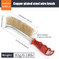 gold steel brush