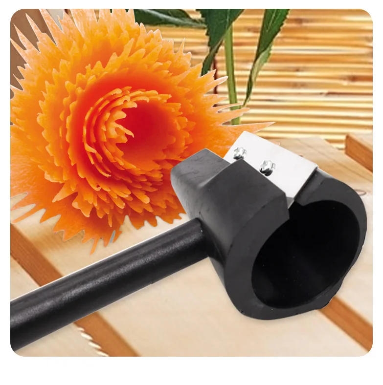 Description Picture 6 of itemVegetable Fruit Cutter Household Spiral Funnel Flower Shredder Peeler Artifact Portable Fast Carrot Cutter Slicer Spiral Cutter